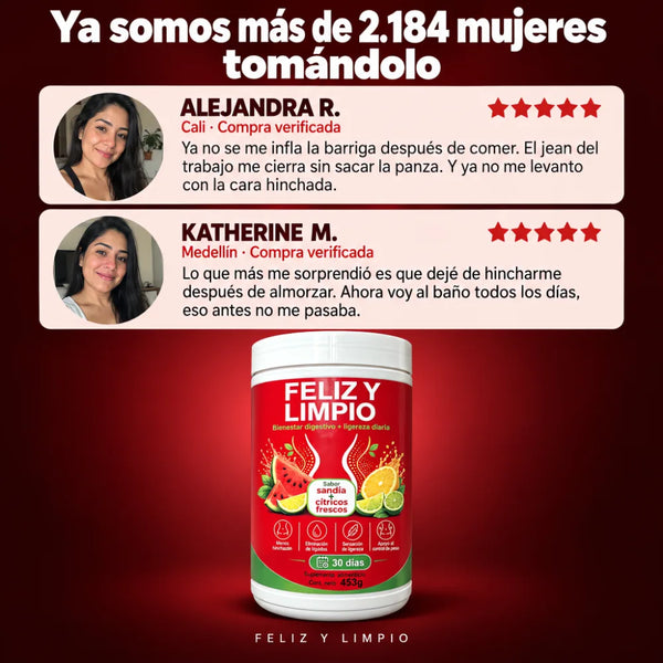 Antes y después de 30 días