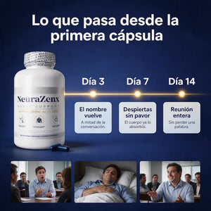 Ingredientes de NeuraZenx