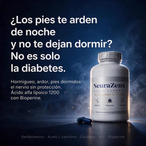 NeuraZenx frasco frontal