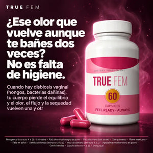 TRUE FEM frasco frontal
